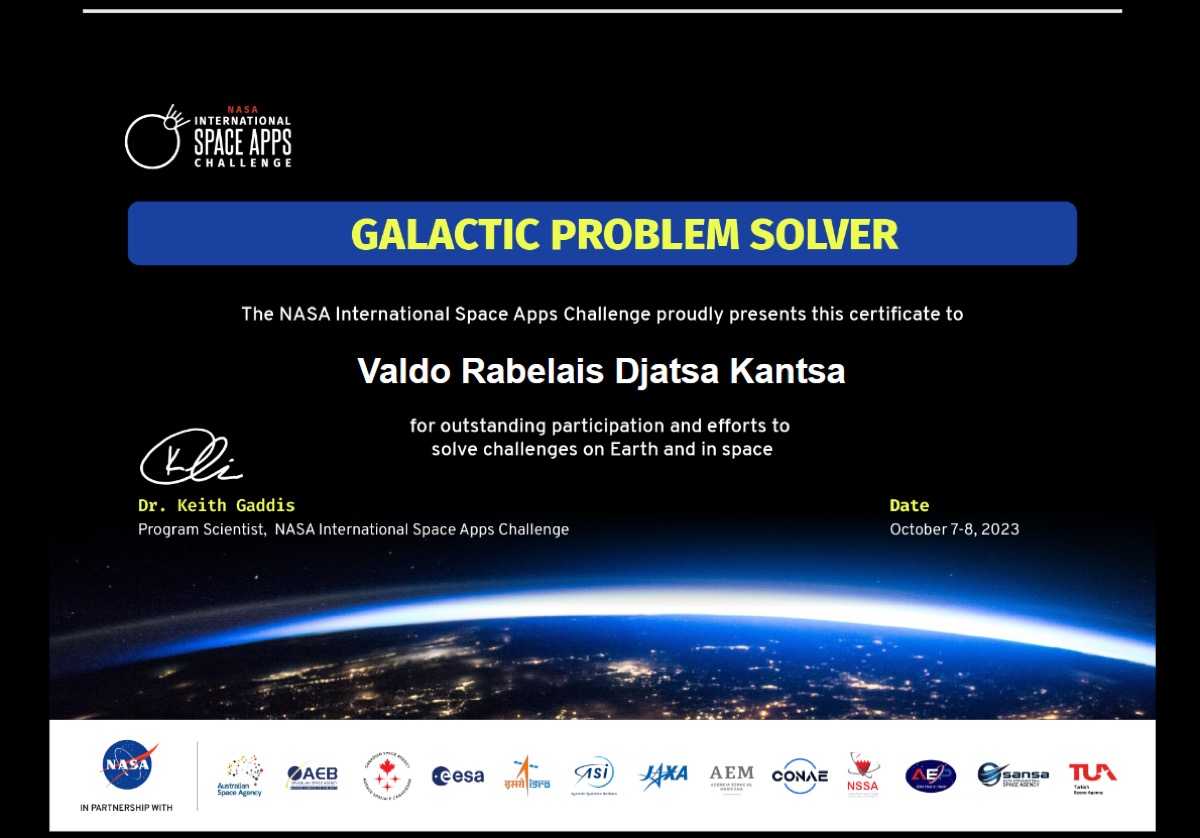 NASA Space Apps Projekt